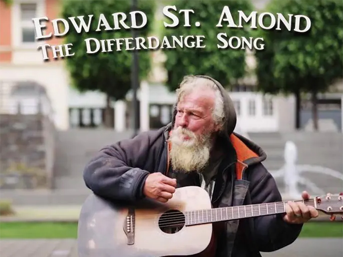Edward, le sans-abri canadien, a sorti sa chanson sur Differdange
