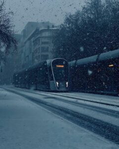 Les trams sous la neige | Jayson Steel